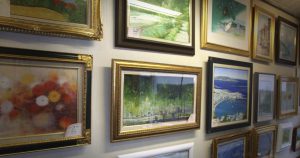 神戸　油絵　日本画　洋画　額絵